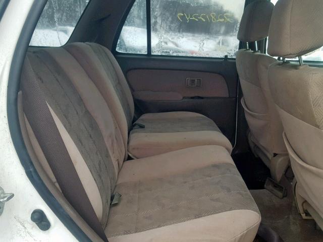 JT3HN86R610331230 - 2001 TOYOTA 4RUNNER SR WHITE photo 6