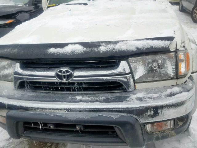 JT3HN86R610331230 - 2001 TOYOTA 4RUNNER SR WHITE photo 7