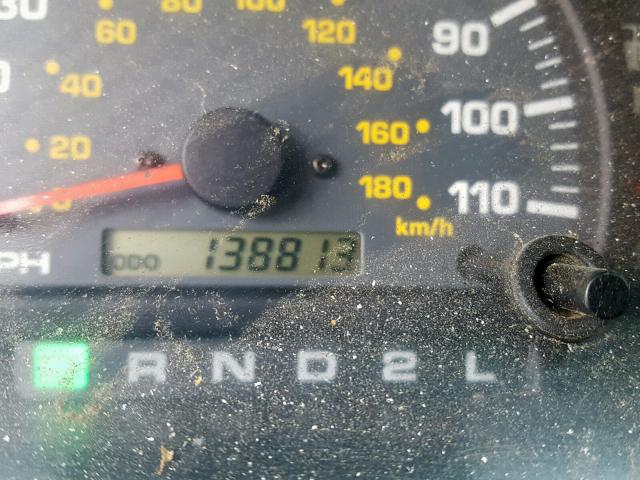 JT3HN86R610331230 - 2001 TOYOTA 4RUNNER SR WHITE photo 8