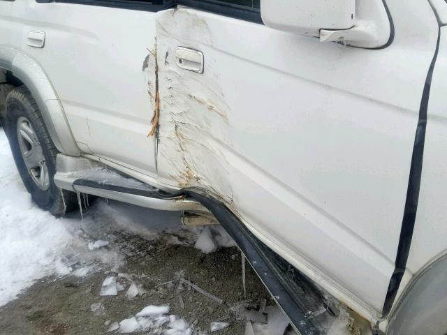 JT3HN86R610331230 - 2001 TOYOTA 4RUNNER SR WHITE photo 9