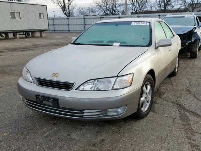 JT8BF28G1X0213858 - 1999 LEXUS ES 300 BEIGE photo 2