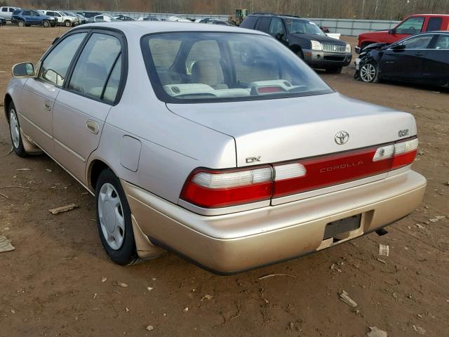 2T1BB02E1VC188682 - 1997 TOYOTA COROLLA DX TAN photo 3