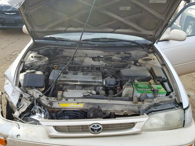 2T1BB02E1VC188682 - 1997 TOYOTA COROLLA DX TAN photo 7