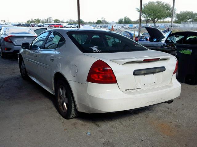 2G2WP552081189136 - 2008 PONTIAC GRAND PRIX 白色 照片 3