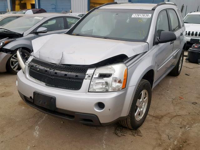 2CNDL13F296210422 - 2009 CHEVROLET EQUINOX LS GRAY photo 9