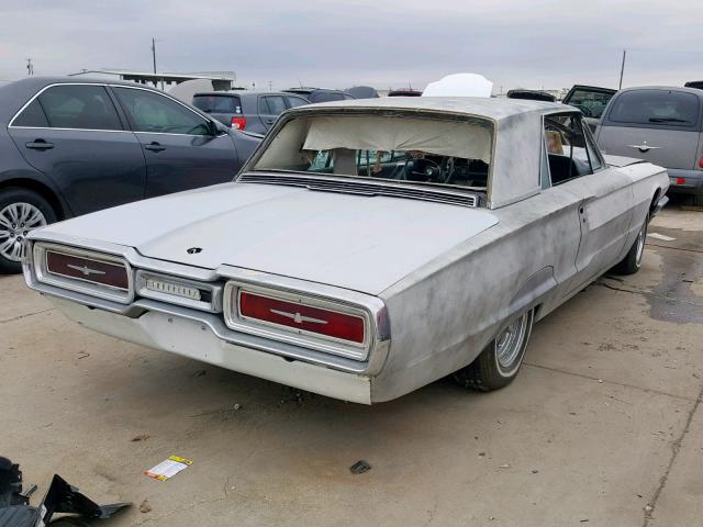 4Y83Z131442 - 1964 FORD T-BIRD GRAY photo 4