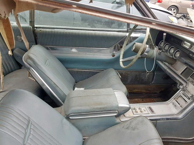 4Y83Z131442 - 1964 FORD T-BIRD GRAY photo 5