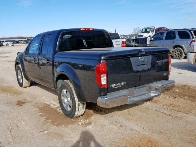 1N6AD07U68C419818 - 2008 NISSAN FRONTIER C BLACK photo 3