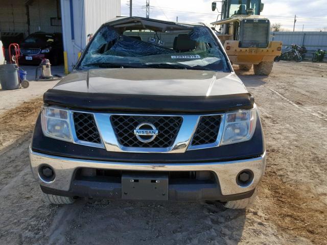 1N6AD07U68C419818 - 2008 NISSAN FRONTIER C BLACK photo 9