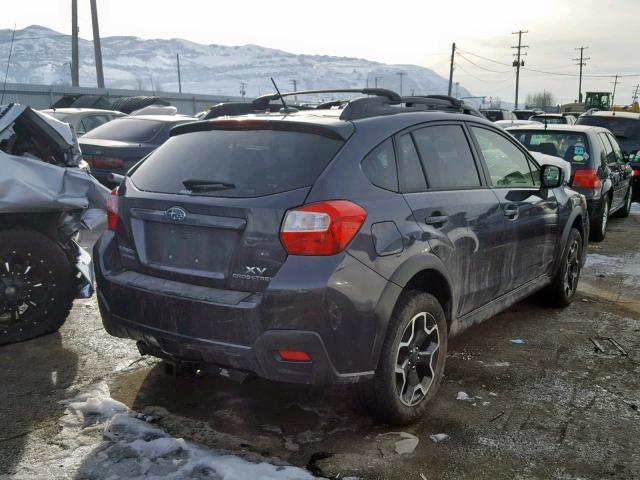 JF2GPAKC2DH857212 - 2013 SUBARU XV CROSSTR BLACK photo 4