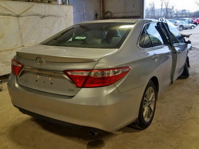 4T1BF1FK6FU958644 - 2015 TOYOTA CAMRY LE SILVER photo 4