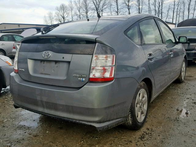 JTDKB20U653032524 - 2005 TOYOTA PRIUS GREEN photo 4