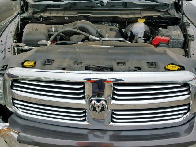 1C6RR6LT2HS570465 - 2017 RAM 1500 SLT GRAY photo 7