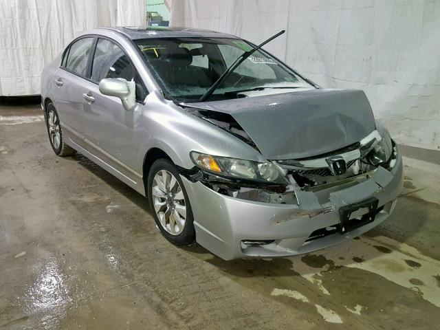 2HGFA1F94AH511342 - 2010 HONDA CIVIC EXL ვერცხლისფერი ფოტო 1