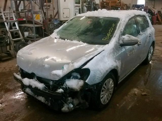 WVWDB7AJ0DW129533 - 2013 VOLKSWAGEN GOLF 银色 照片 2