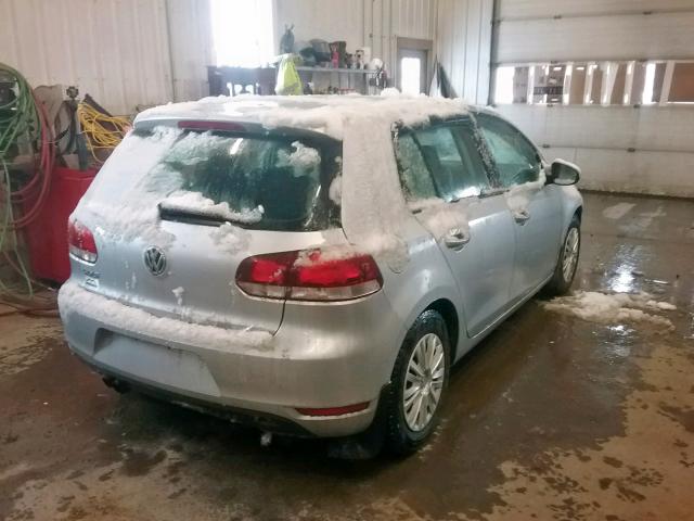 WVWDB7AJ0DW129533 - 2013 VOLKSWAGEN GOLF 银色 照片 4