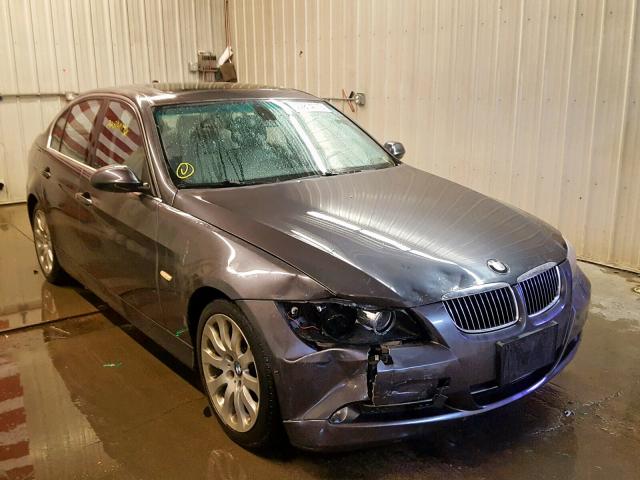 WBAVB33576KS32310 - 2006 BMW 330 I GRAY photo 1