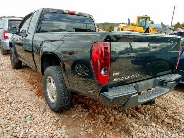 1GCDT196158222125 - 2005 CHEVROLET COLORADO 黑色 照片 3
