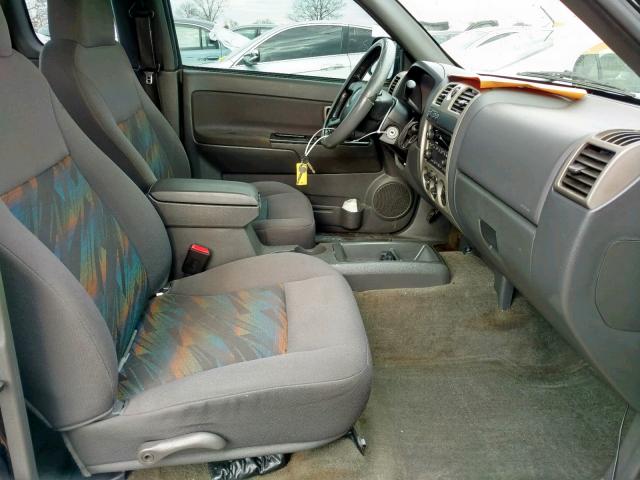 1GCDT196158222125 - 2005 CHEVROLET COLORADO 黑色 照片 5