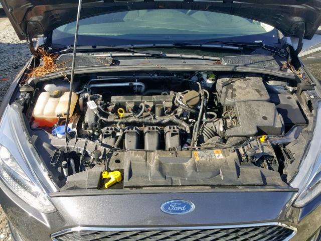 1FADP3F2XFL227541 - 2015 FORD FOCUS SE GRAY photo 7