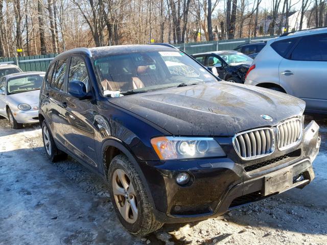 5UXWX5C51BL704654 - 2011 BMW X3 XDRIVE2 BLACK photo 1