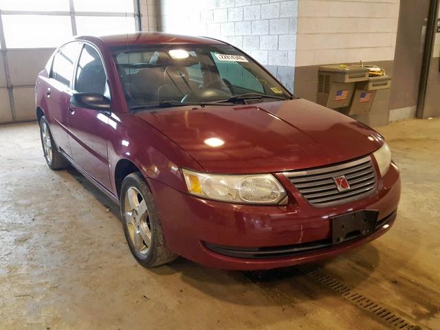 1G8AZ55FX6Z189761 - 2006 SATURN ION LEVEL BURGUNDY photo 1
