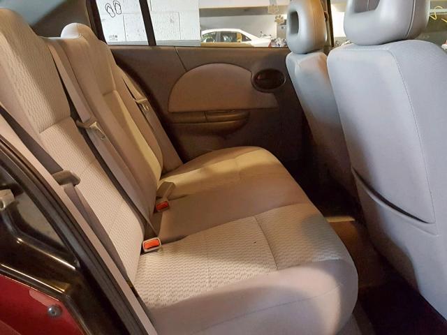 1G8AZ55FX6Z189761 - 2006 SATURN ION LEVEL BURGUNDY photo 6