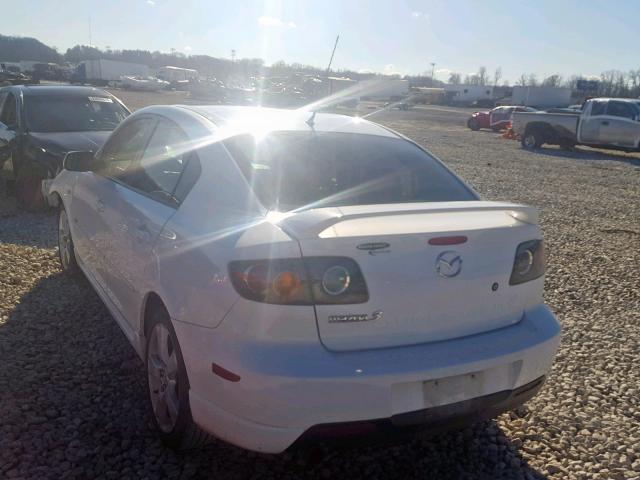 JM1BK323151221071 - 2005 MAZDA 3 S WHITE photo 3