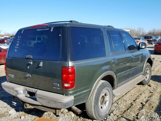 1FMPU18L01LB27494 - 2001 FORD EXPEDITION Yaşıl foto 4