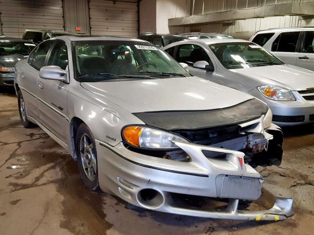 1G2NW52EX2M585230 - 2002 PONTIAC GRAND AM G SILVER photo 1