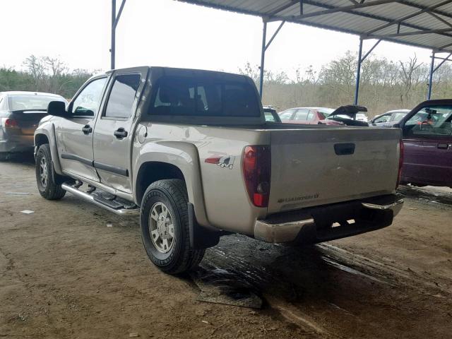 1GCDT13E678143522 - 2007 CHEVROLET COLORADO SILVER photo 3