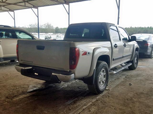 1GCDT13E678143522 - 2007 CHEVROLET COLORADO SILVER photo 4