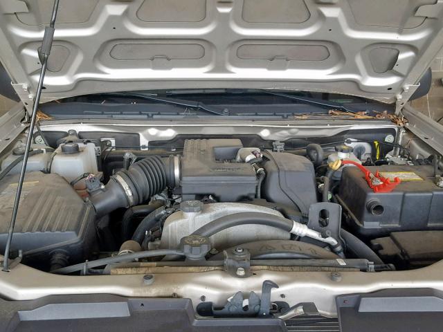 1GCDT13E678143522 - 2007 CHEVROLET COLORADO SILVER photo 7