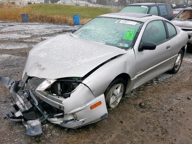 3G2JB12F15S152993 - 2005 PONTIAC SUNFIRE SILVER photo 2