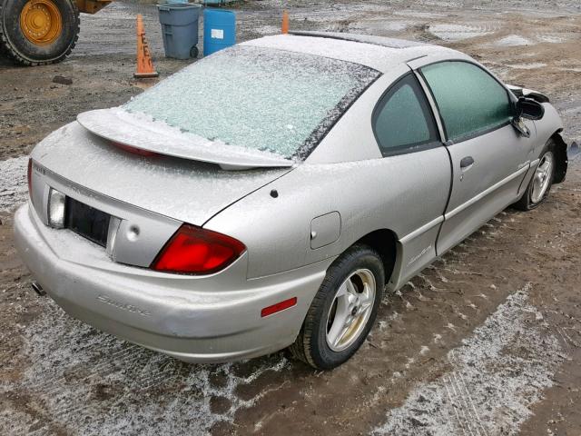 3G2JB12F15S152993 - 2005 PONTIAC SUNFIRE SILVER photo 4