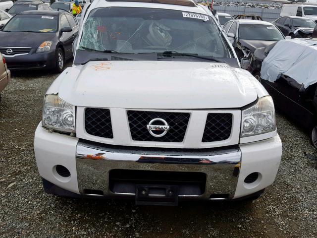 5N1AA08A76N723446 - 2006 NISSAN ARMADA SE WHITE photo 7