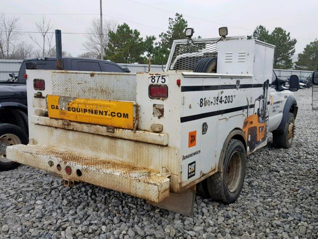 1FDXF46P77EB15115 - 2007 FORD F450 SUPER WHITE photo 4