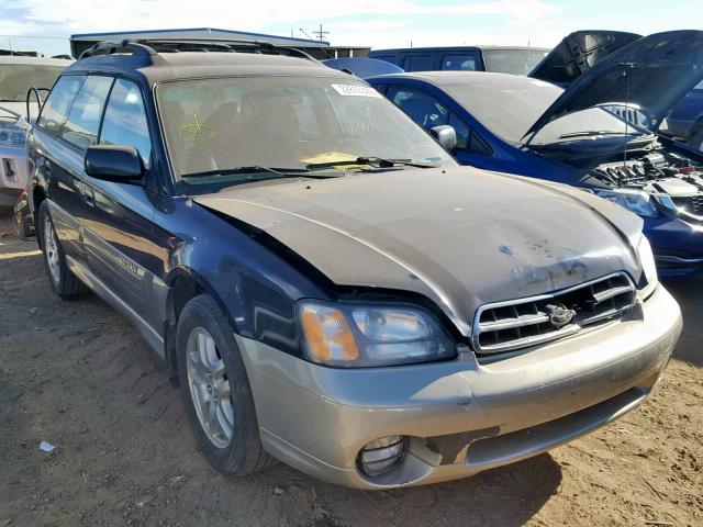 4S3BH6658Y7621920 - 2000 SUBARU LEGACY OUT 蓝色 照片 1