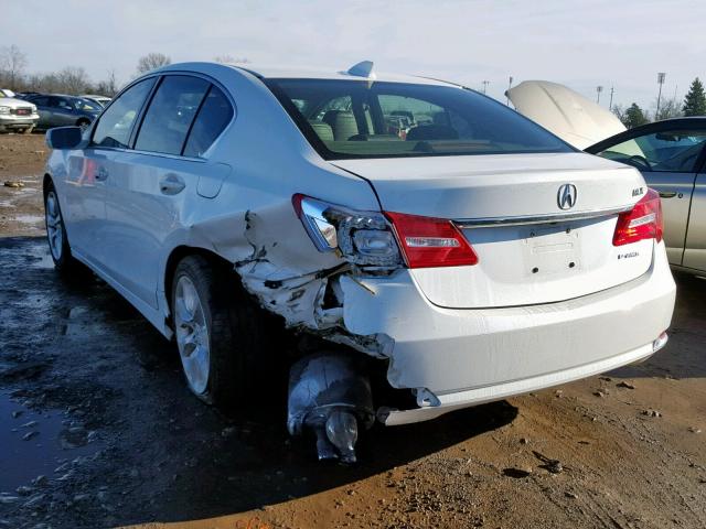 JH4KC1F31EC002495 - 2014 ACURA RLX თეთრი ფოტო 3