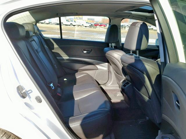 JH4KC1F31EC002495 - 2014 ACURA RLX თეთრი ფოტო 6