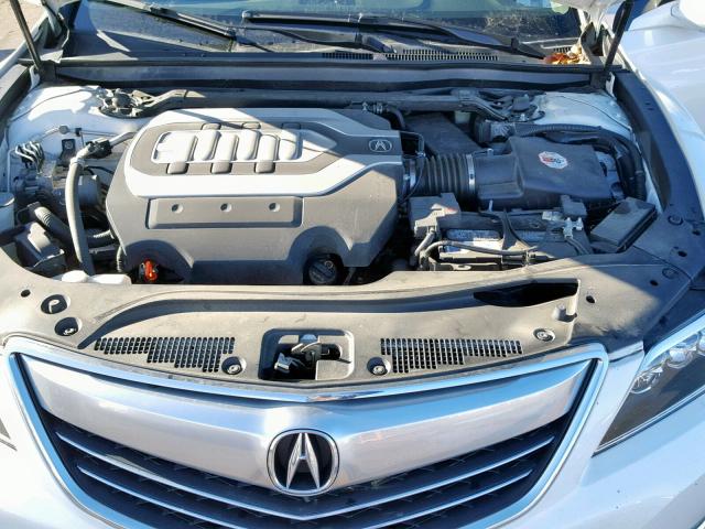 JH4KC1F31EC002495 - 2014 ACURA RLX თეთრი ფოტო 7