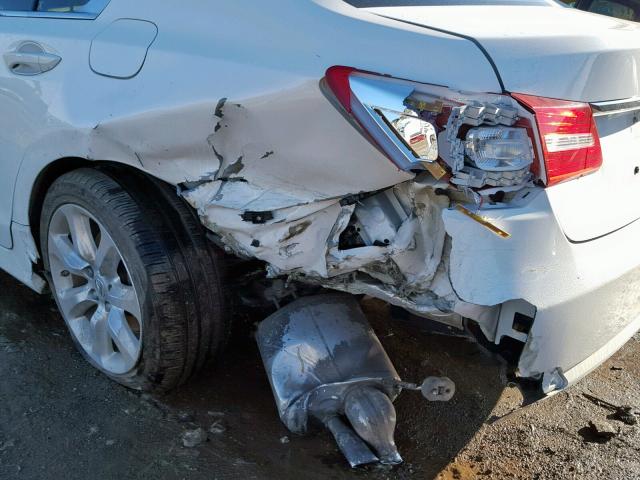 JH4KC1F31EC002495 - 2014 ACURA RLX თეთრი ფოტო 9