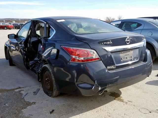 1N4AL3AP9FN303384 - 2015 NISSAN ALTIMA 2.5 BLUE photo 3