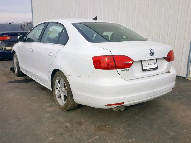 3VW3L7AJ0EM442492 - 2014 VOLKSWAGEN JETTA TDI TWO TONE photo 3