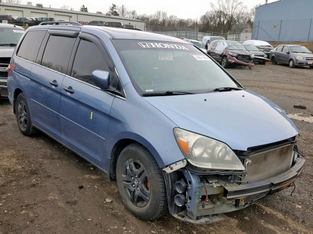 5FNRL38777B011543 - 2007 HONDA ODYSSEY EX 蓝色 照片 1