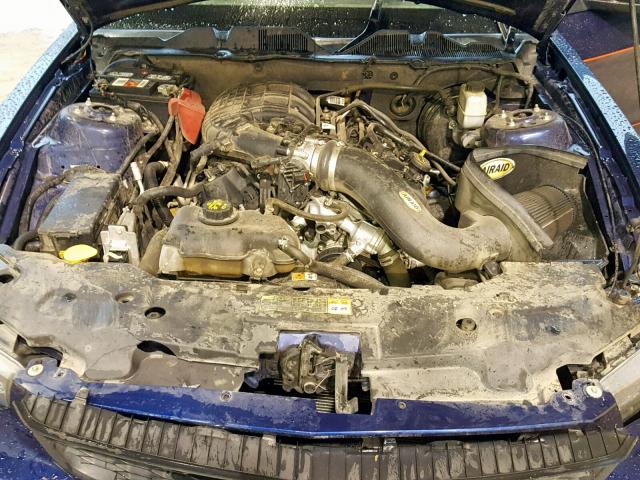 1ZVBP8AM0C5262898 - 2012 FORD MUSTANG 蓝色 照片 7