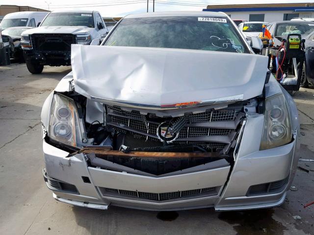 1G6DA5EG8A0117296 - 2010 CADILLAC CTS SILVER photo 7