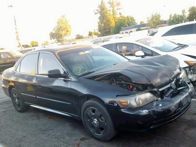 1HGCG16552A076183 - 2002 HONDA ACCORD EX BLACK photo 1