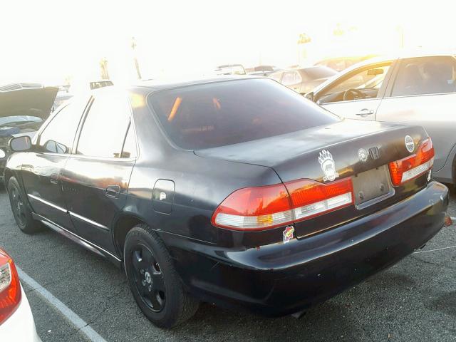 1HGCG16552A076183 - 2002 HONDA ACCORD EX BLACK photo 3