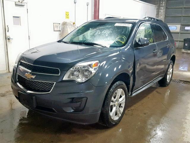 2CNFLEEC0B6320961 - 2011 CHEVROLET EQUINOX LT GRAY photo 2